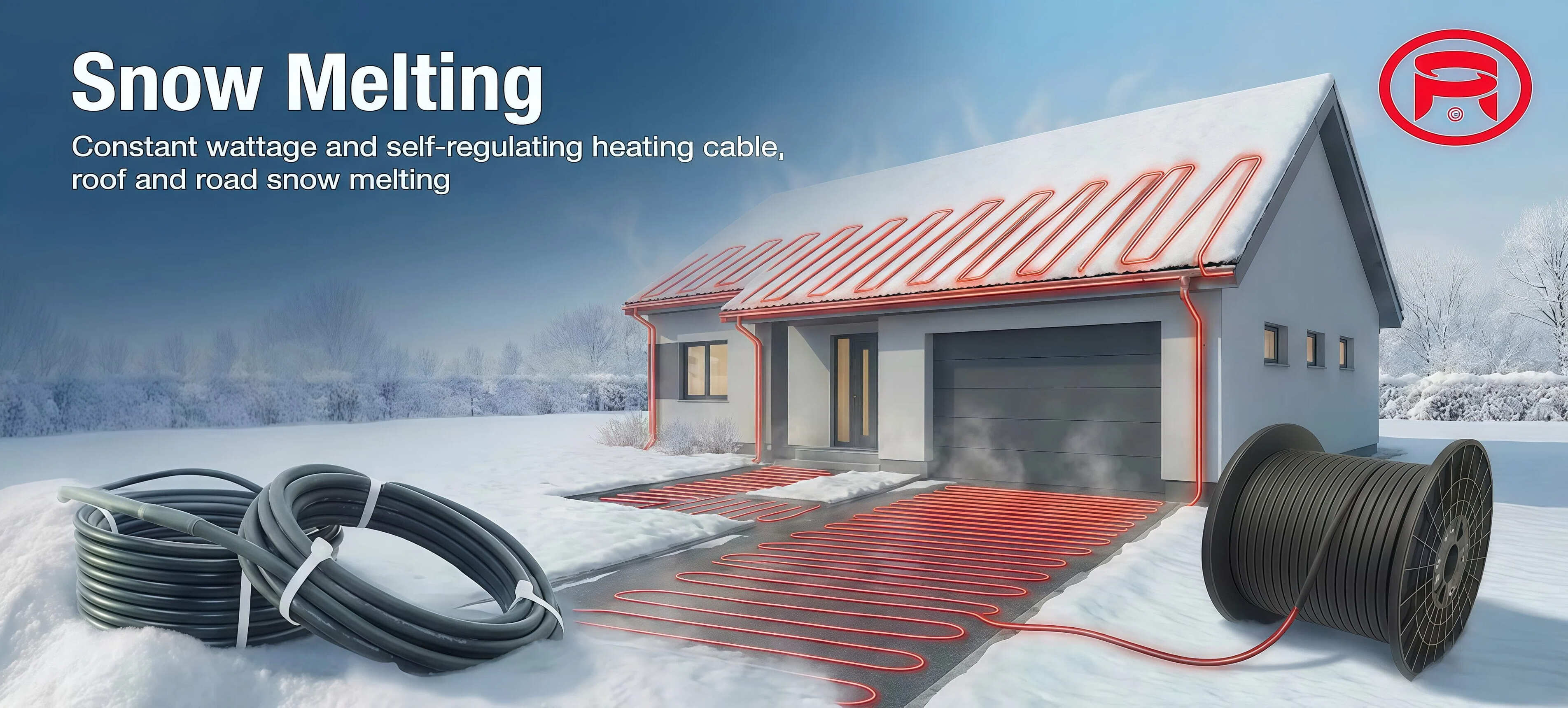 Обогревание крыш и водостоков