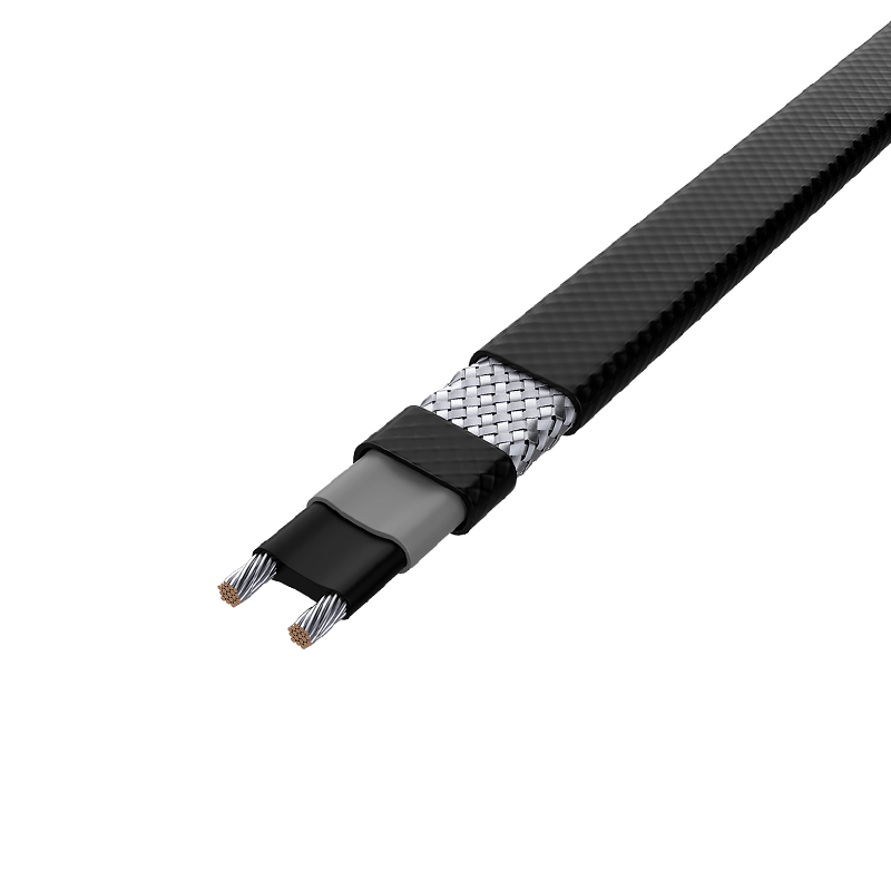 Обогревание кровли и водостоков с помощью саморегулирующегося нагревательного кабеля.